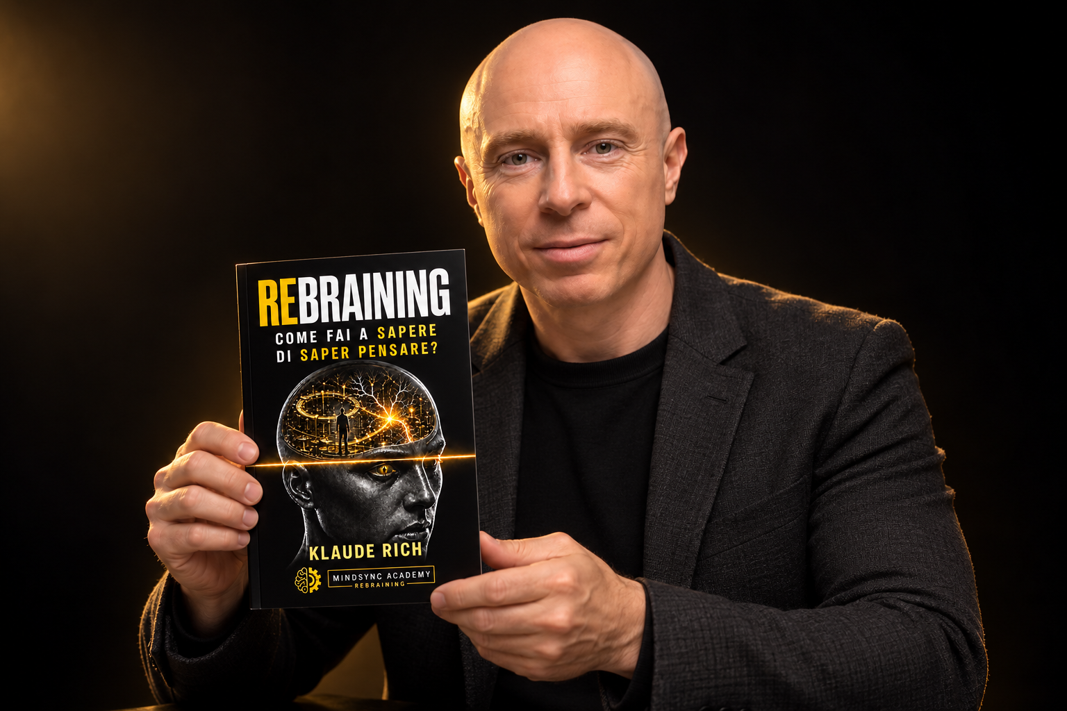 Klaude Rich presenta il libro ReBraining: Come Fai a Sapere di Saper Pensare?